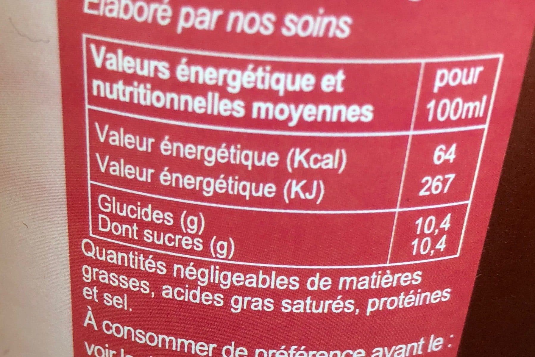 Open Food Facts Jus de Pomme Fraise de l'Avesnois packshot