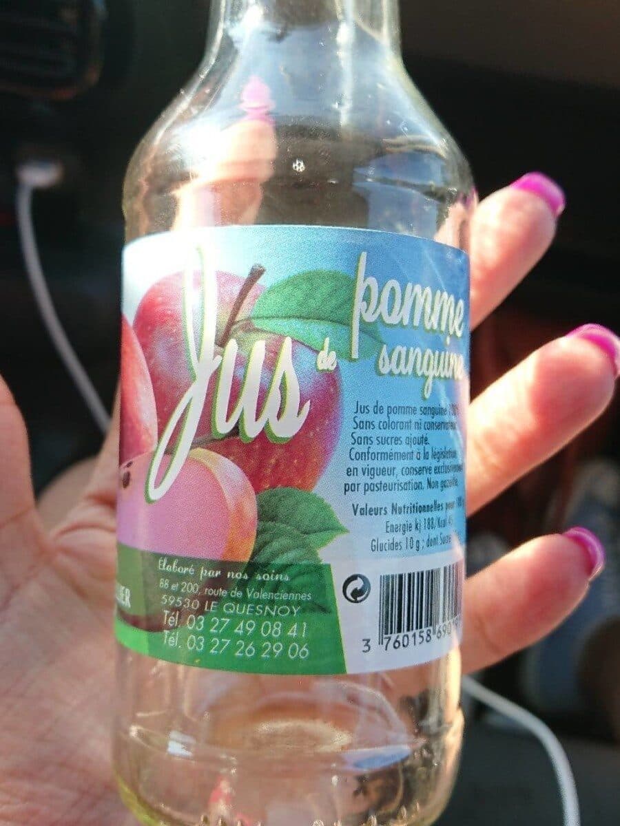 Open Food Facts Jus de pomme sanguine packshot