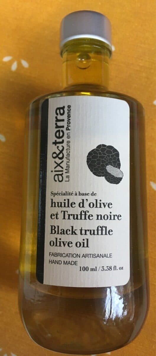 Aix&terra Huile d'olive et truffe noire packshot