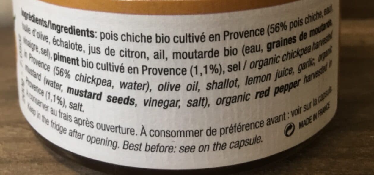 Aix&terra Poichichade au piment de provence packshot