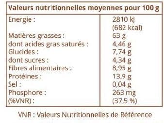 Direct Producteurs Fruits secs Noisettes décortiquées packshot