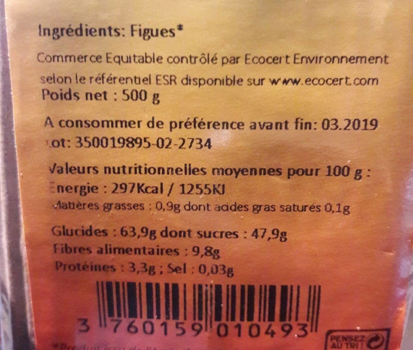 Direct Producteurs Fruits secs Figues Protoben de Turquie packshot
