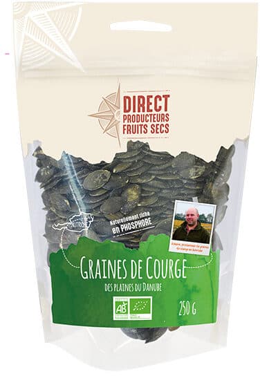 Direct Producteurs Fruits Secs Graines de courge packshot