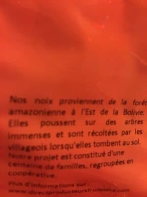 Direct Producteurs Fruits secs Noix d'Amazonie packshot