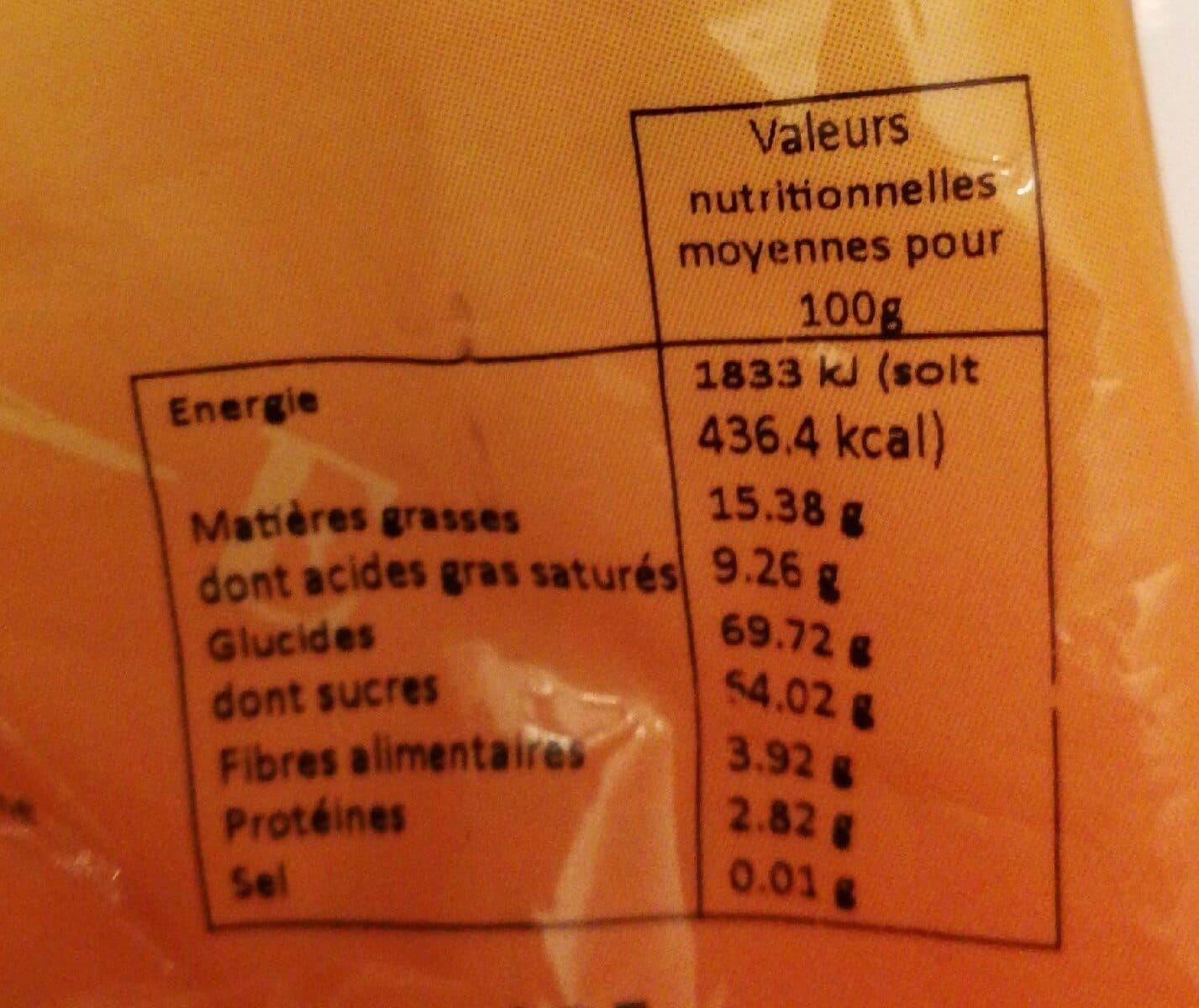 Direct Producteurs Fruits Secs Gingembre au chocolat packshot