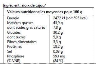 Direct Producteurs Fruits secs Noix de Cajou packshot