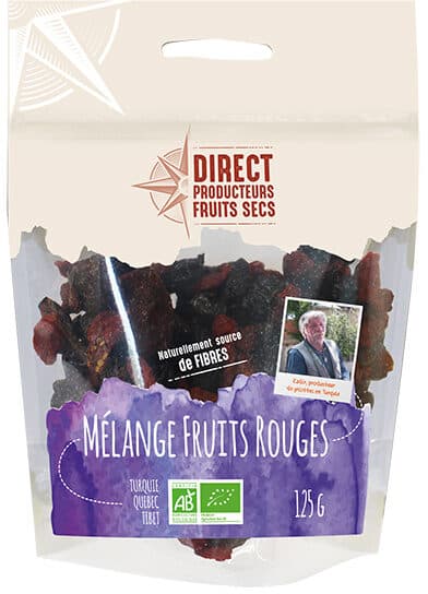 Direct Producteurs Fruits Secs Mélange fruits rouges packshot