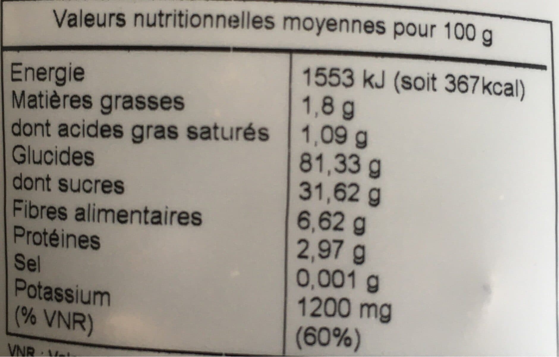 Direct Producteurs Fruits secs Bananes moelleuses packshot