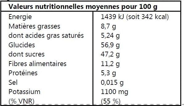 Direct Producteurs Fruits Secs Bananes moelleuses aux éclats de Fèves de Cacao packshot