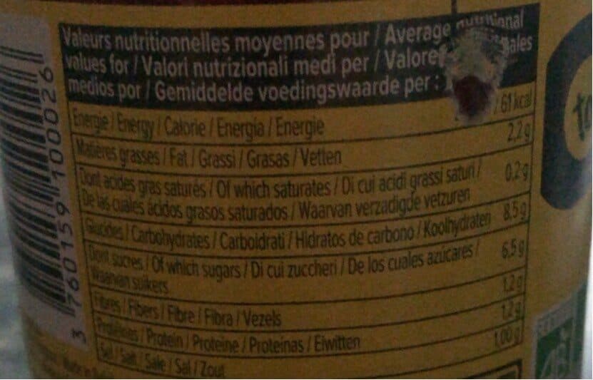 La Compagnie Des Maraichers Sauce tomate basilic bio packshot