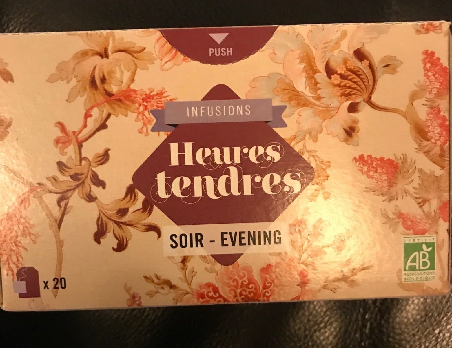 Open Food Facts Infusions heures tendres soir packshot