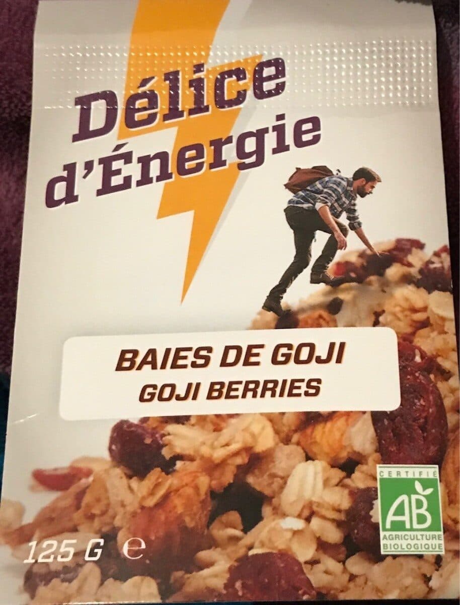 Delice d’energie Baies de goji packshot