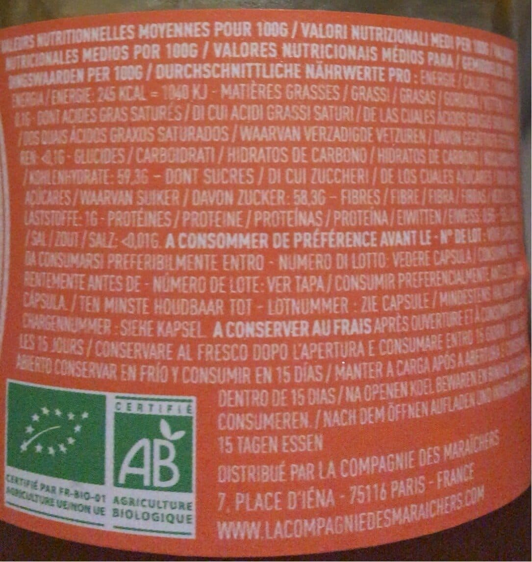 C'est Ginette Qui L'a Fait Confiture Abricot packshot