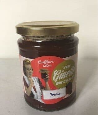 C'est Ginette Qui L'a Fait Confiture extra Fraise packshot