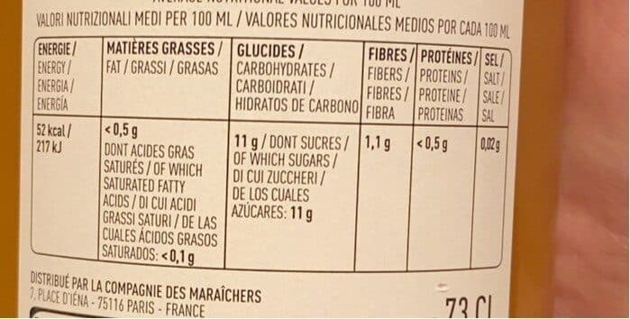 Très Pressés Nectar d'Abricot biologique packshot