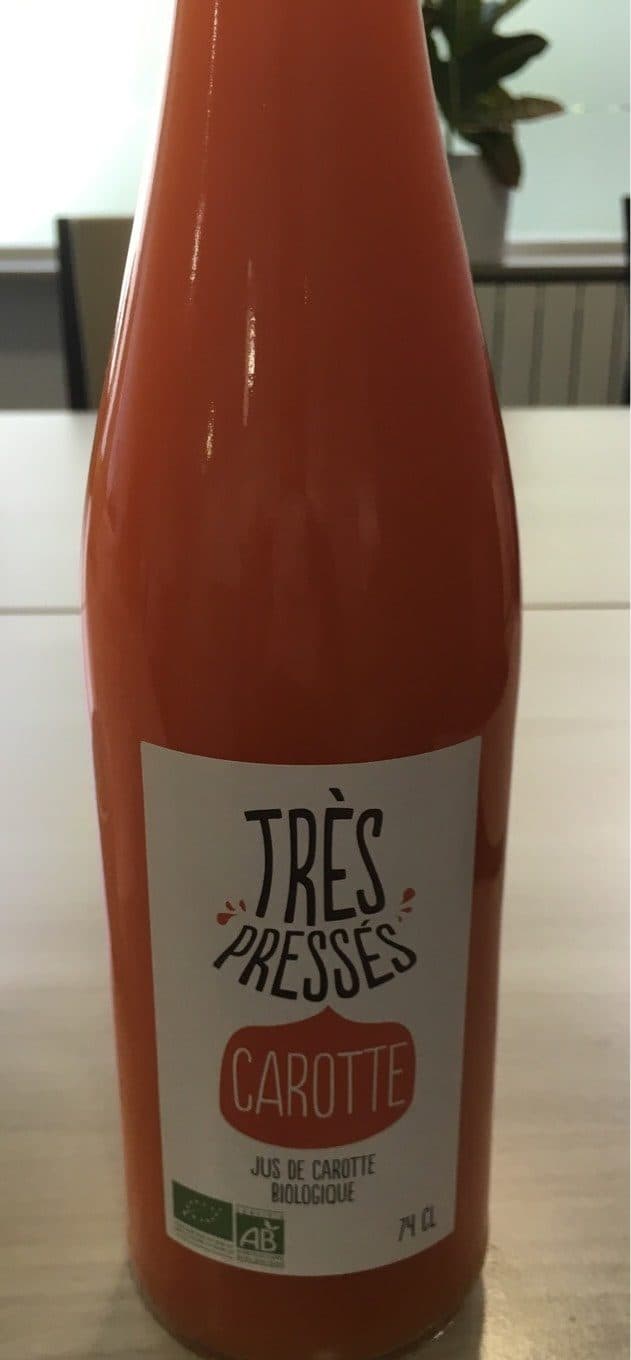 Tres pressés Tres pressés carotte packshot