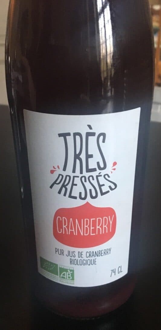 Très Pressés Cranberry packshot