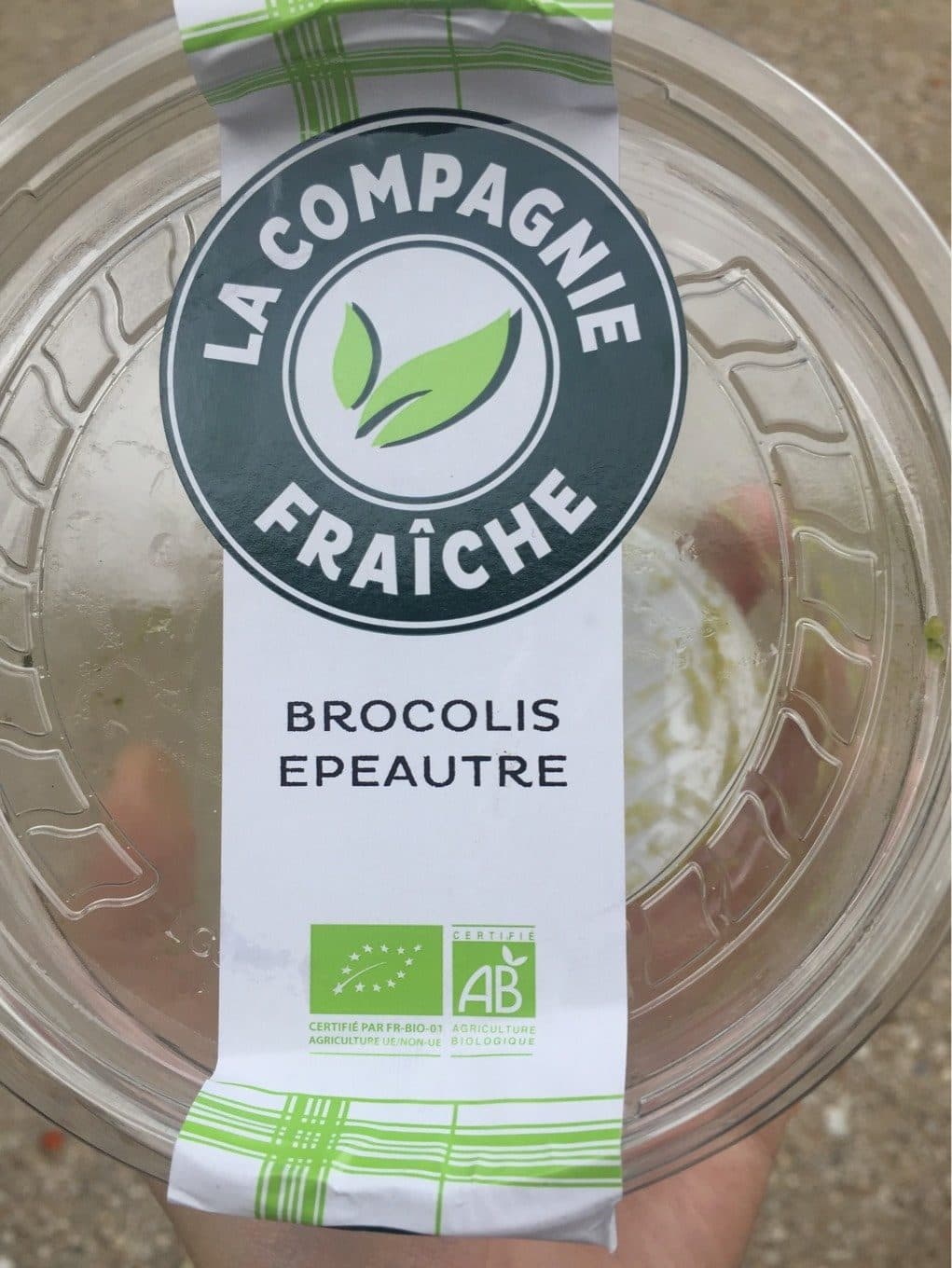 La Compagnie Fraiche Brocolis épautre packshot
