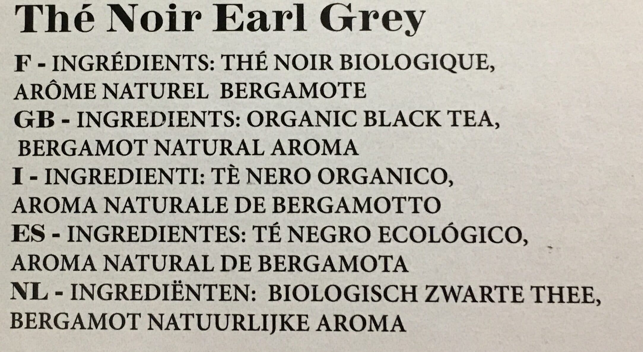 Sr Keaton Earl Grey The noir n 4 packshot