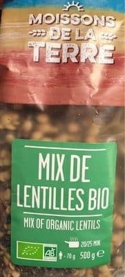 Moissons De La Terre Mix de Lentilles Bio packshot