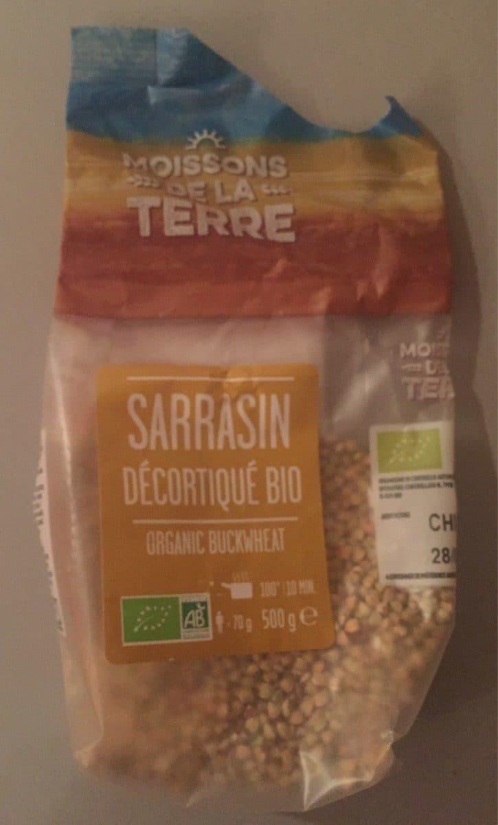 Moissons De La Terre Sarrasin decortiqué bio packshot