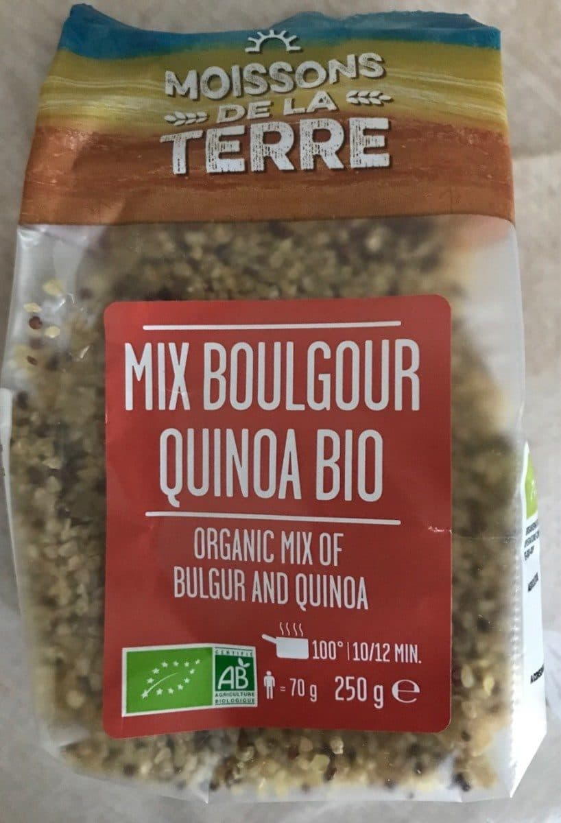 Open Food Facts Mix boulgour quinoa bio packshot