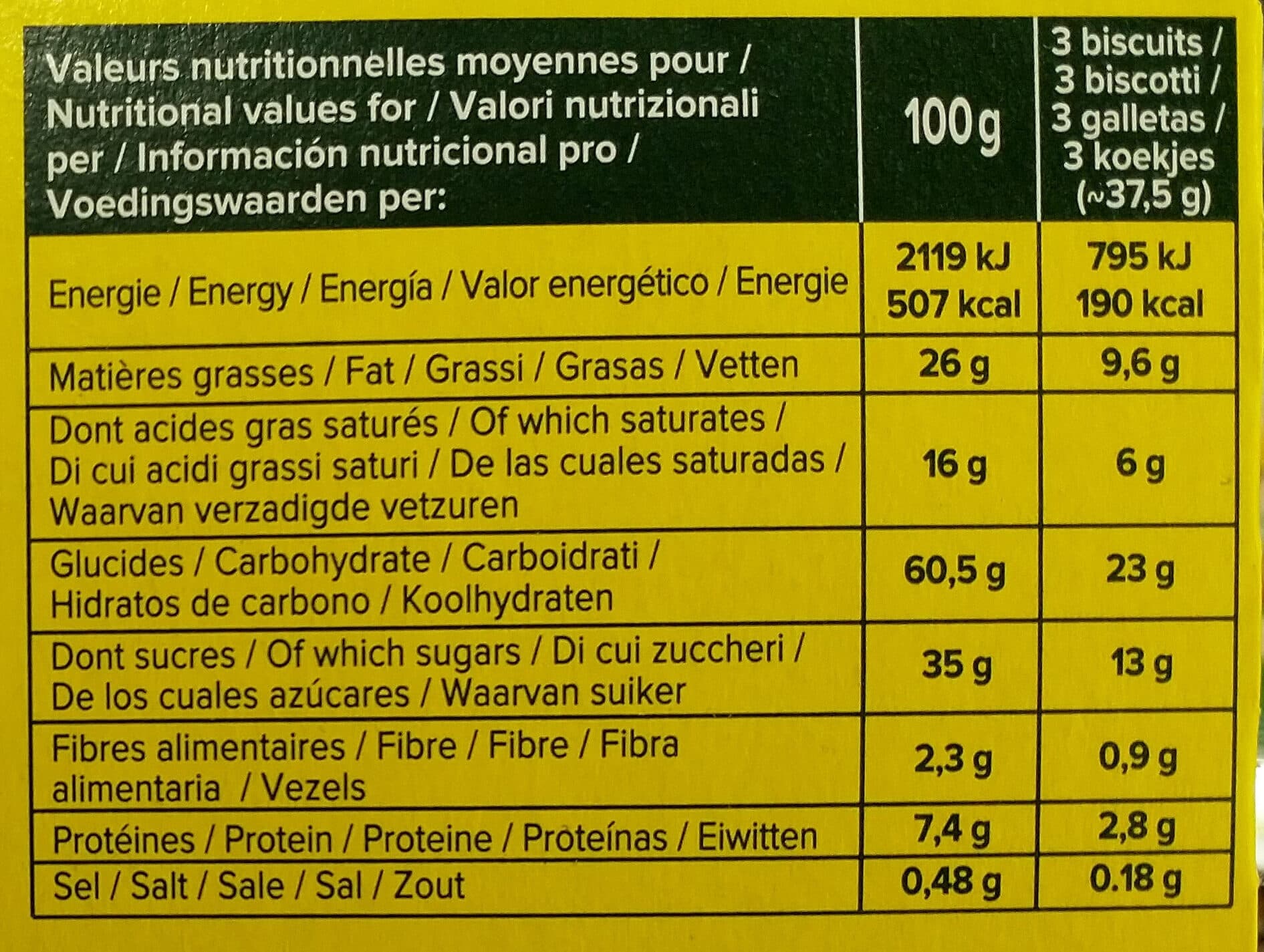 C' TOUT SIMPLE Petit beurre chocolat au lait bio packshot
