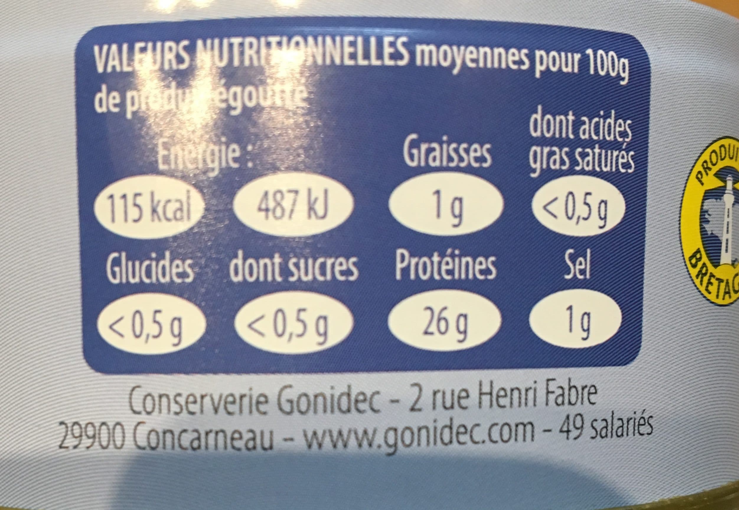 Les Mouettes D’arvor Fusilli demi-complets bio packshot