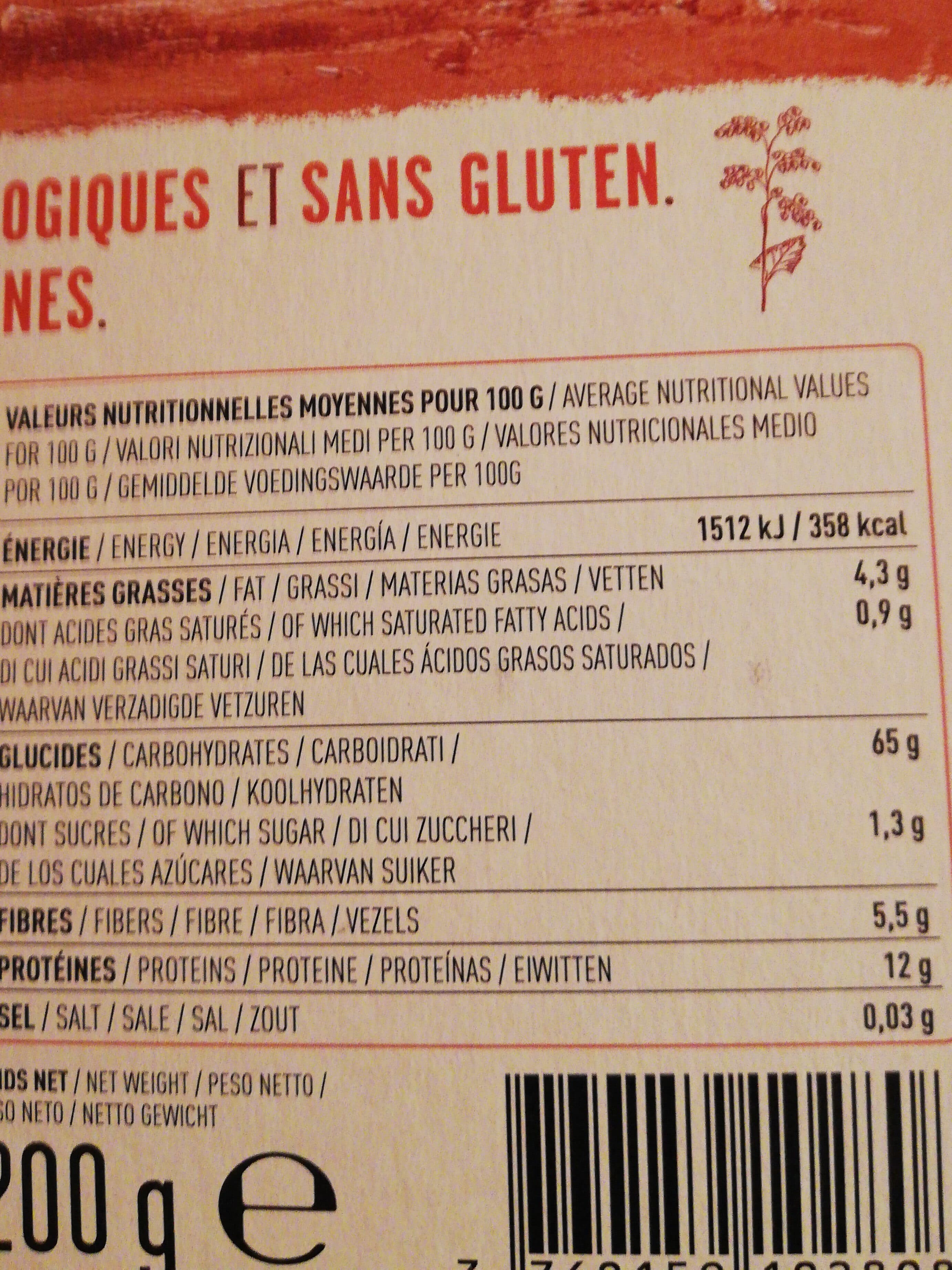 Moissons de la Terre Tartines craquantes Sarrasin packshot