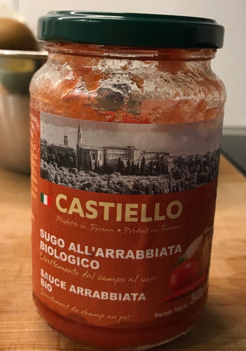 Open Food Facts Sauce Arrabbiata Bio packshot