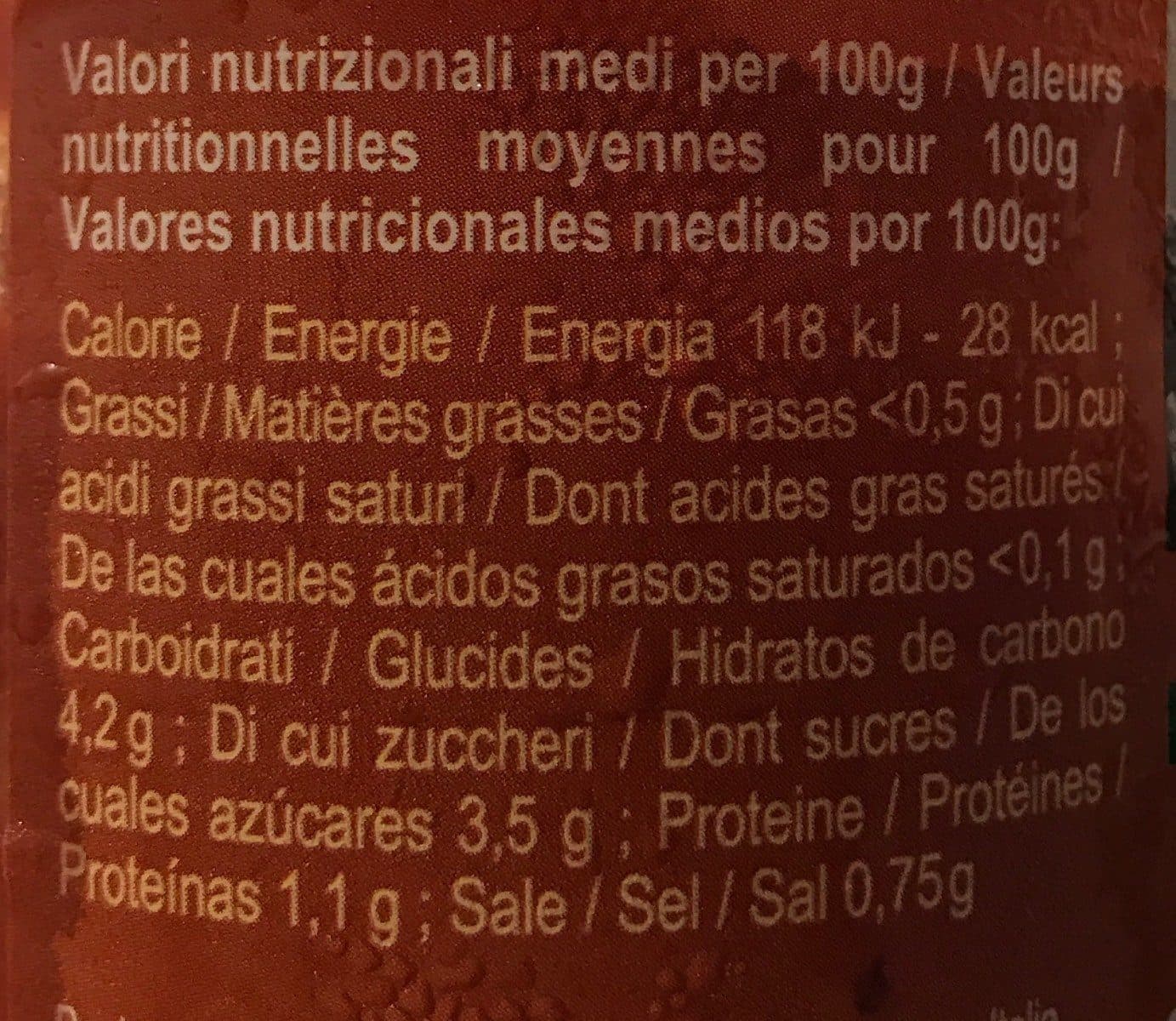 Open Food Facts Sauce Arrabbiata Bio packshot