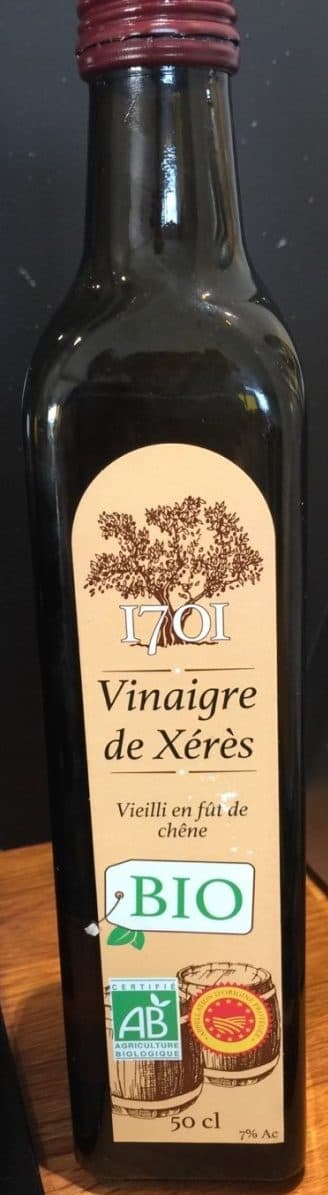 1701 Vinaigre de xeres vieilli en fut de chene packshot