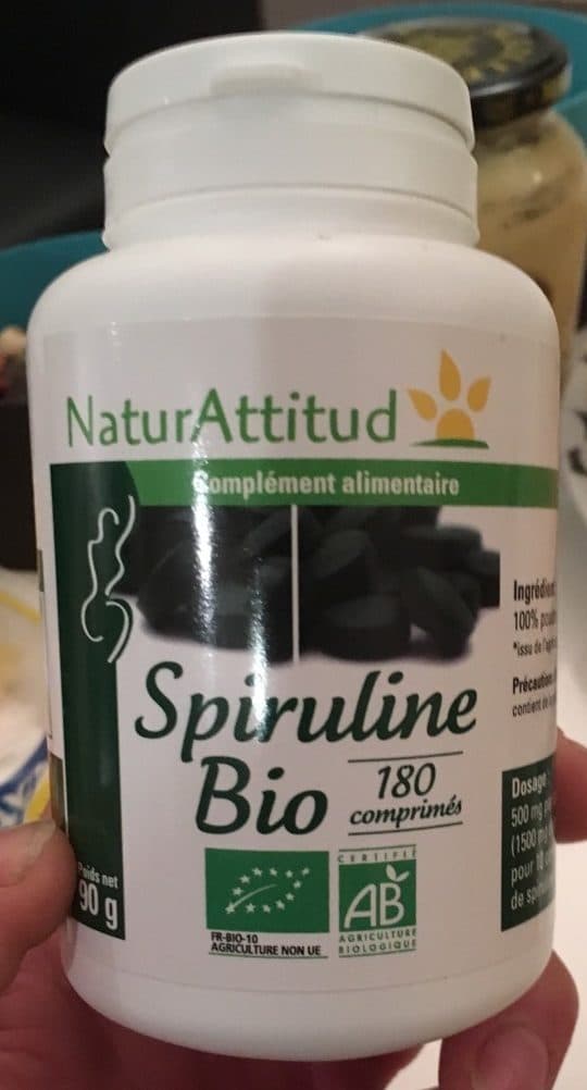 NaturAttitud Spiruline bio packshot