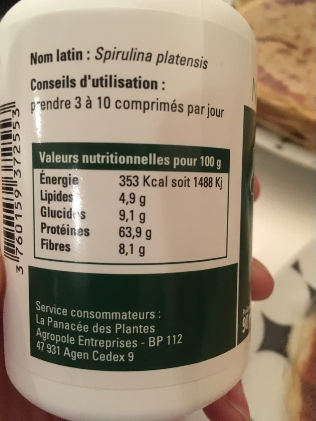 NaturAttitud Spiruline bio packshot