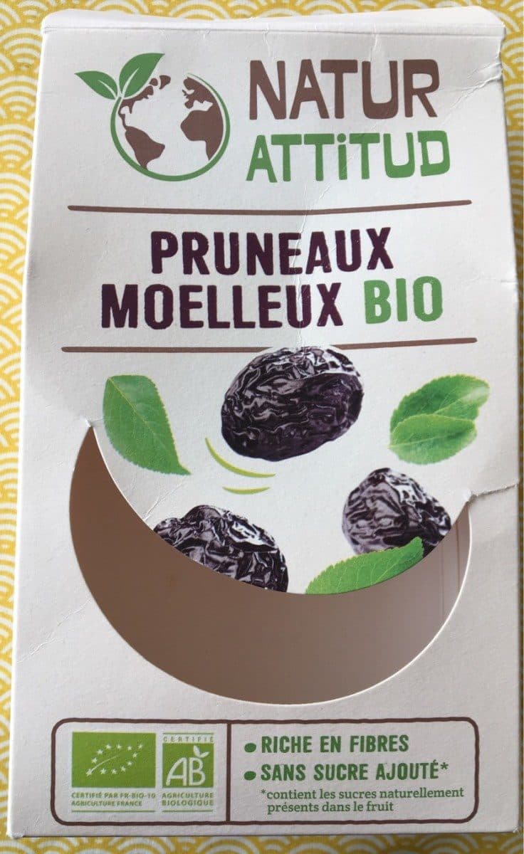 Natur Attitud Pruneaux moelleux bio packshot