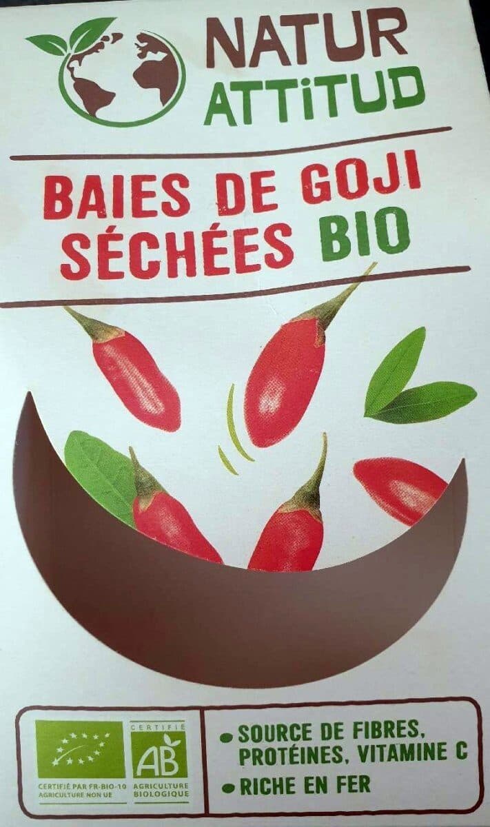 NaturAttitud Baies De Goji Séchées Bio packshot