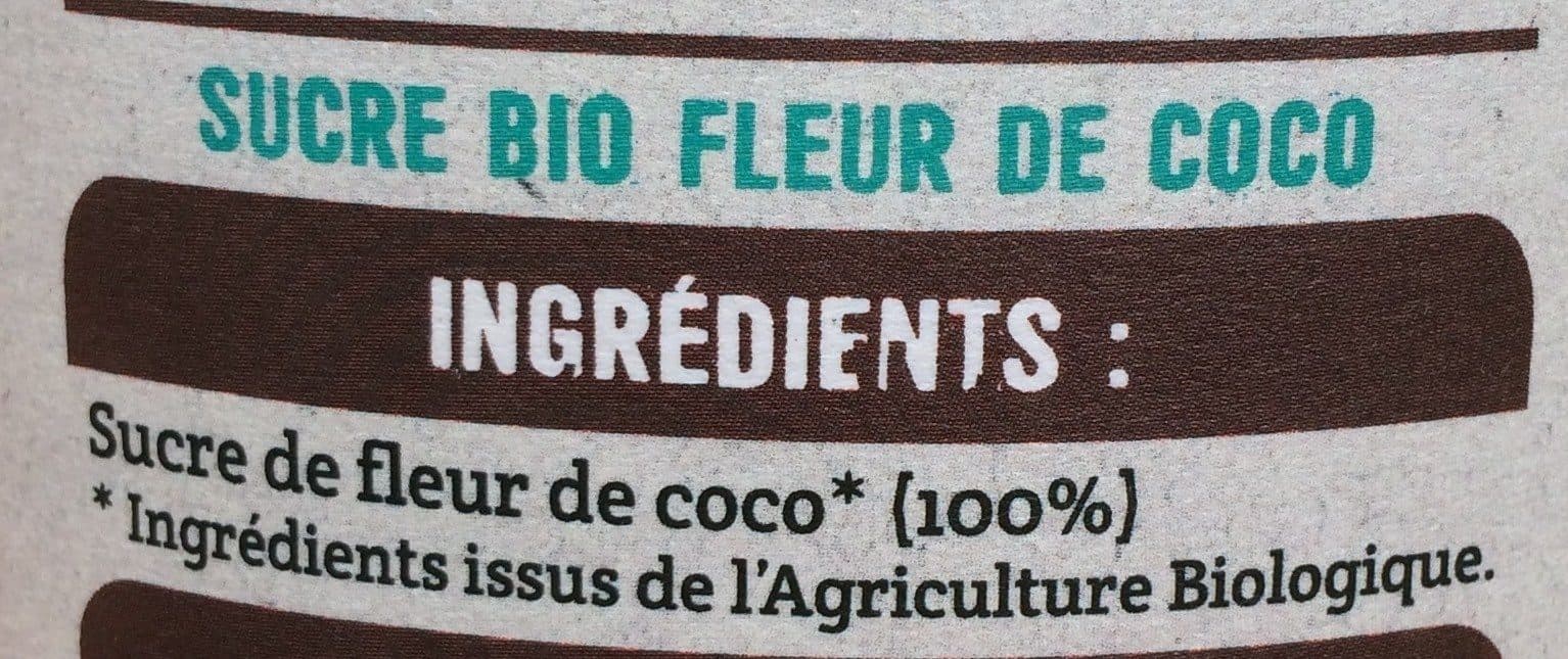 Natur'attitud SUCRE BIO FLEUR DE COCO packshot