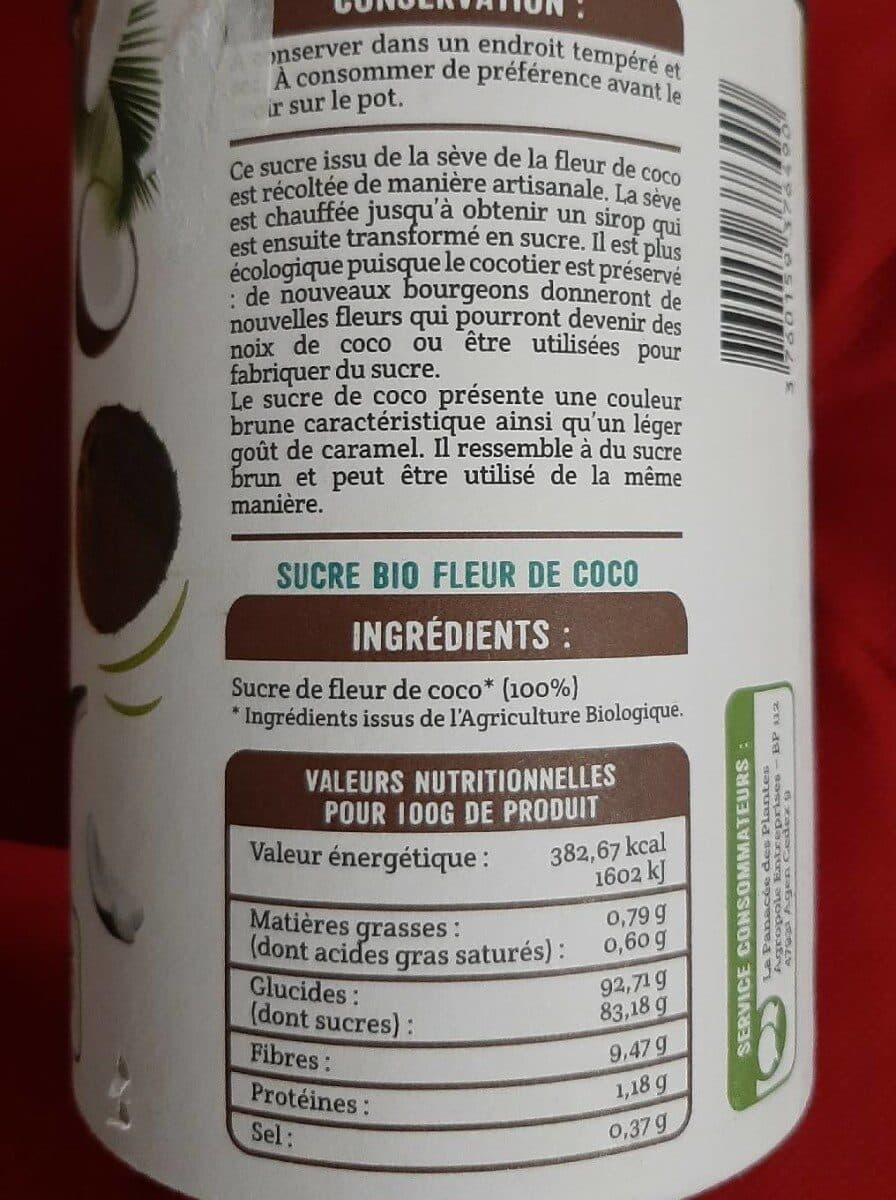 Natur'attitud SUCRE BIO FLEUR DE COCO packshot