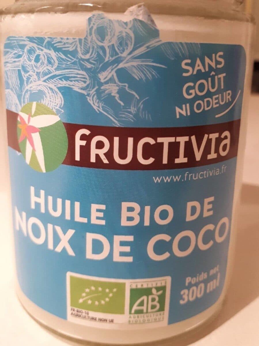 Fructivia Huile bio de noix de coco packshot