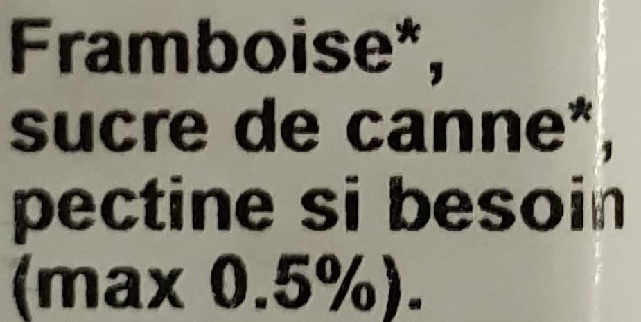 Ferme de la Guye Confiture de Framboise Épépinée packshot