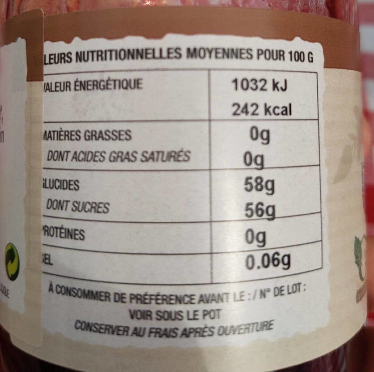 Ferme de la Guye Confiture bio cassis epepine packshot