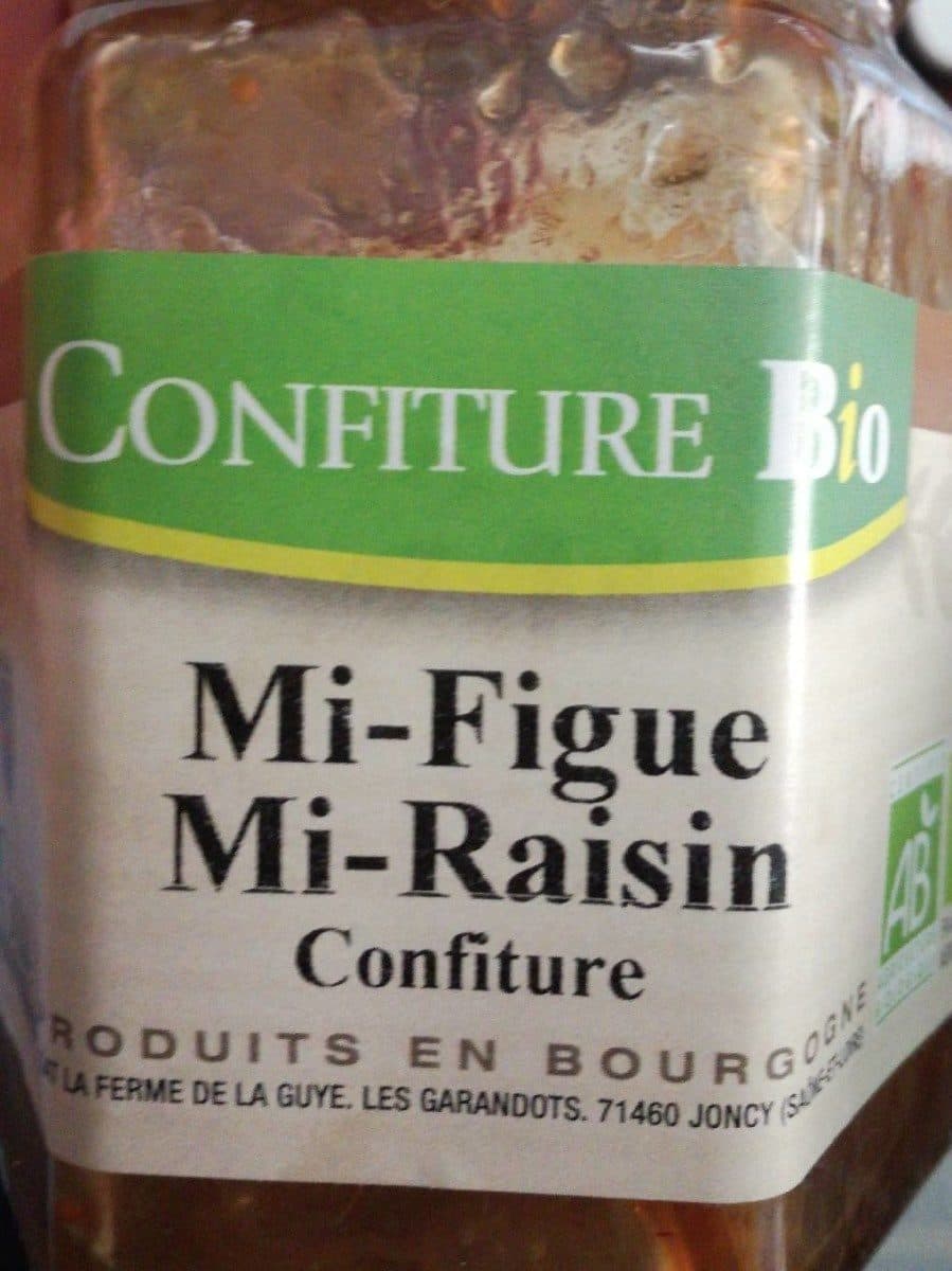 Open Food Facts Confiture Mi-Figue Mi-Raisin packshot