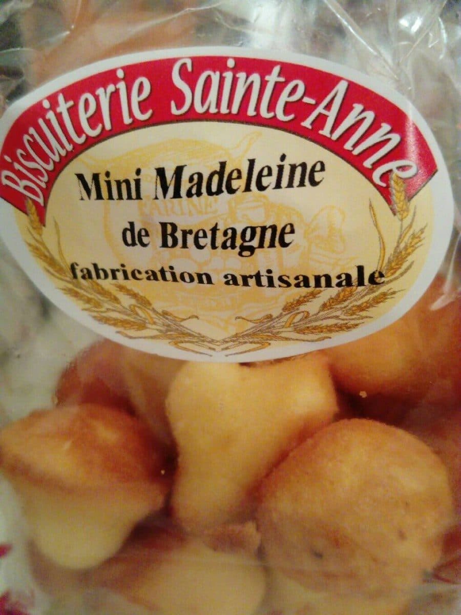 Biscuiterie Sainte-Anne Mini madeleine de Bretagne packshot
