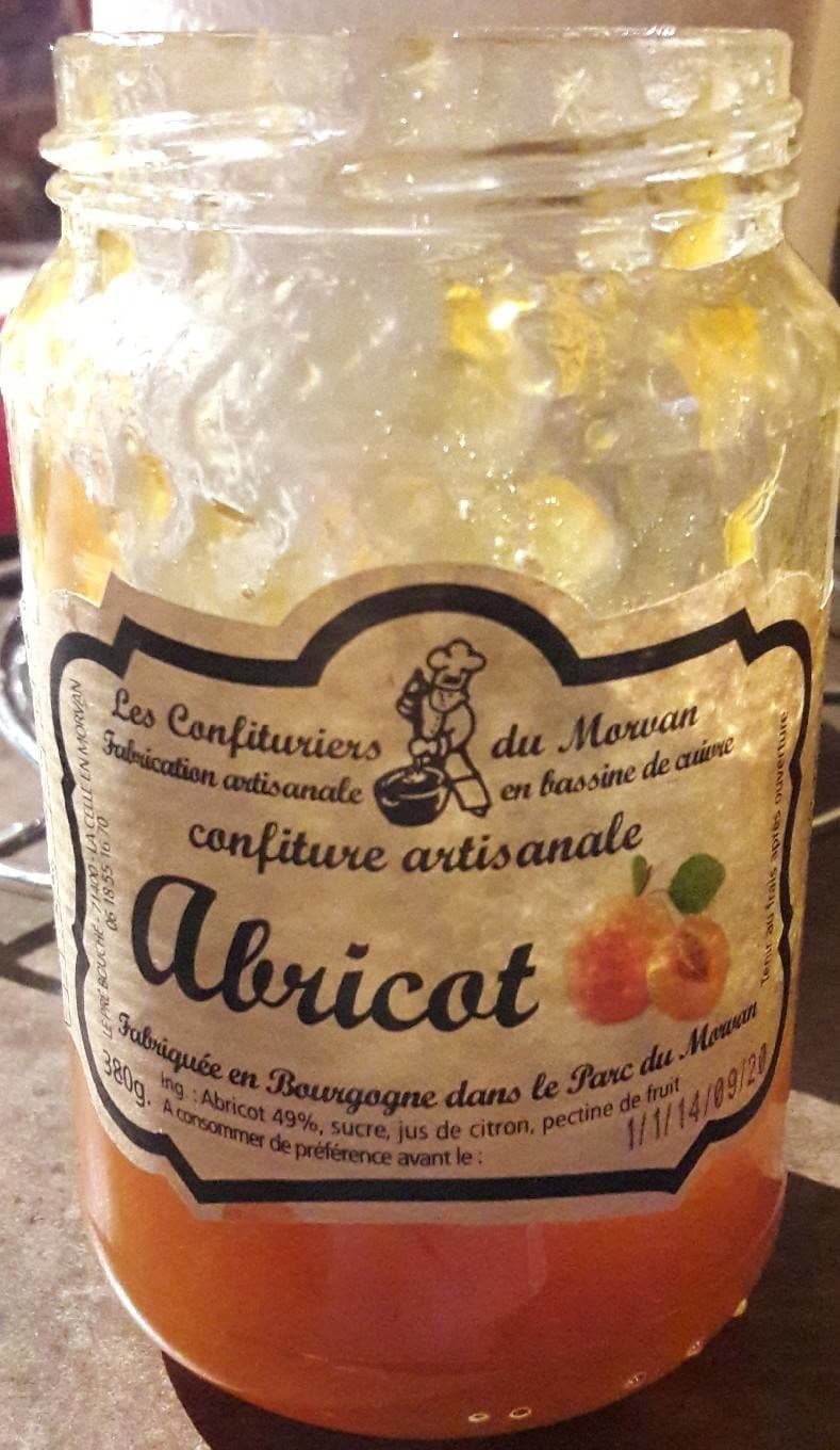 Les Confituriers Du Morvan Confiture artisanale abricot packshot