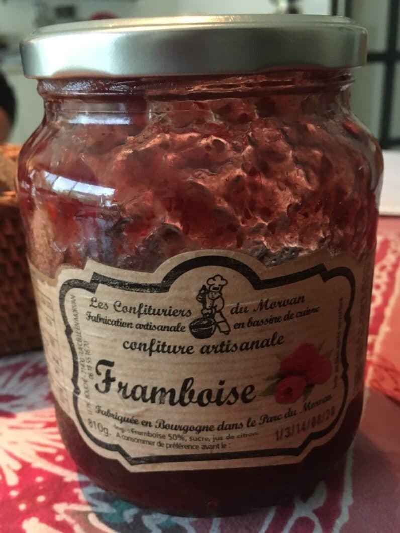 Les Confituriers du Morvan Confiture artisanale Framboise packshot
