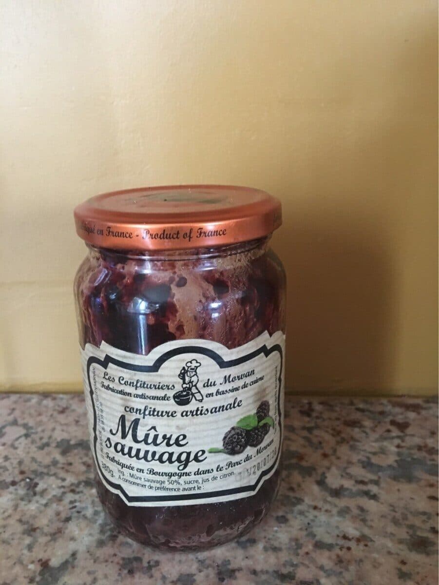 Les Confituriers du Morvan Confiture de mure packshot