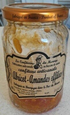 Les confituriers Du Morvan Abricot - Amandes effilées packshot