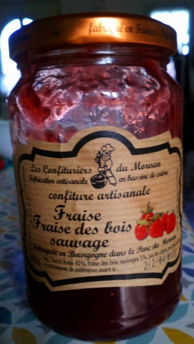 Open Food Facts Fraise fraise - des bois sauvage packshot