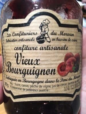 Les Confituriers Du Morcan Confiture Vieux Bourguignon packshot