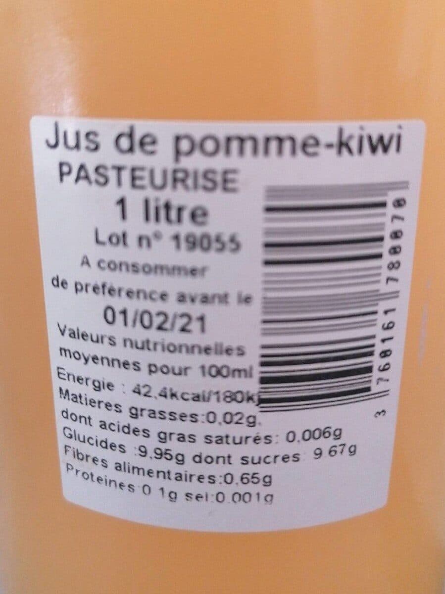 Open Food Facts Jus de pomme-kiwi packshot